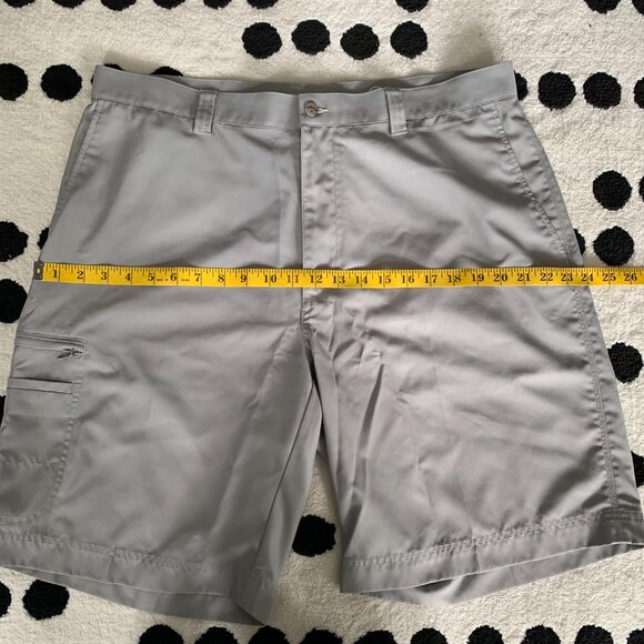 Callaway Golf Shorts Gray Performance Side Zip Pocket Casual Activewear - Picture 7 of 10